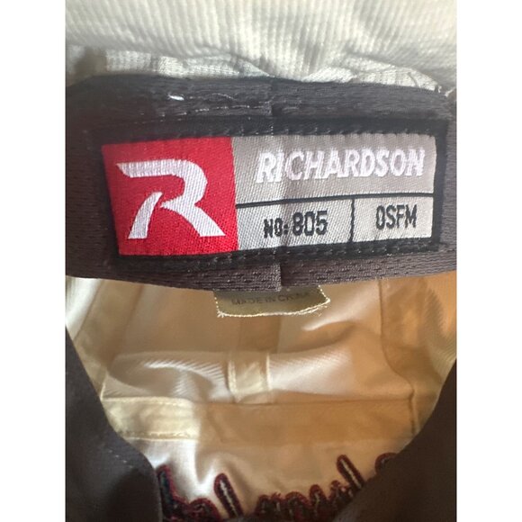 Richardson Pehrson Lodge Lake Vermilion Hat OSFM Beige Neck Shade - Picture 6 of 7